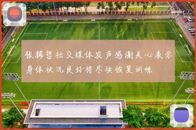 张稀哲社交媒体发声感谢关心表示身体状况良好将尽快恢复训练